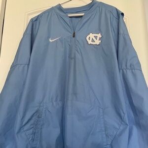 Men’s Nike Storm Fit UNC North Carolina Tar Heels 1/4 Zip Jacket Size Large